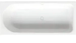 BetteOcean Low-Line Rechteck-Badewanne, &Uuml;berlauf hinten, Fu&szlig;ende rechts,