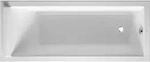 Duravit Starck Rechteck Badewanne, Einbauversion, 1 R&uuml;ckenschr&auml;ge, 1700x700mm,