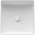 LAUFEN Living Square Waschtisch-Schale, ohne Hahnloch, ohne &Uuml;berlauf,...