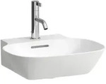 LAUFEN INO Handwaschbecken, 1 Hahnloch, mit &Uuml;berlauf, 450x410mm, H8153010001041,