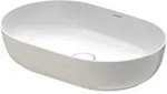 Duravit Luv Aufsatzbecken 60x40cm, ohne &Uuml;berlauf, ohne Hahnlochbank, ohne Hahnloch,
