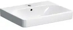 Geberit Smyle Square Waschtisch 500229, 60x48cm, mit Hahnloch und &Uuml;berlauf,