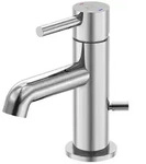 Steinberg Serie 100 Waschtischarmatur mit Ablaufgarnitur, Ausladung 98 mm, 1001055,
