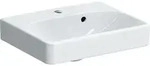 Geberit Smyle Square Handwaschbecken 500222, 45x36cm, mit Hahnloch und &Uuml;berlauf