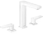 hansgrohe Metropol 3-Loch Waschtischarmatur 160, Hebelgriffe, Push-Open