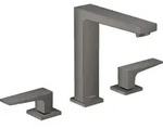 hansgrohe Metropol 3-Loch Waschtischarmatur 160, Hebelgriffe, Push-Open