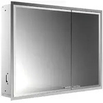 emco prestige 2 Lichtspiegelschrank, Unterputzmodell, 915mm, breite T&uuml;r links,