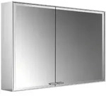 emco prestige 2 Lichtspiegelschrank, Aufputzmodell, 988mm, breite T&uuml;r rechts,