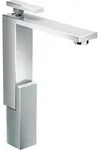 hansgrohe AXOR Edge Einhebel-Waschtischmischer 280 mit Push-Open Ablaufgarnitur,