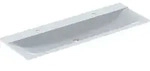 Geberit Xeno 2 Waschtisch mit 2 Hahnl&ouml;chern und ohne &Uuml;berlauf, 140x48cm,...