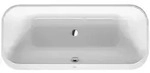 Duravit Happy D.2 Plus Badewanne, freistehend, 2 R&uuml;ckenschr&auml;gen, nahtlose