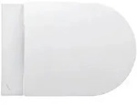 LAUFEN PRO WC-Set, Wand-WC inklusive WC-Sitz mit Deckel, verdeckte Befestigung,