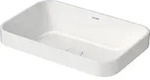 Duravit Happy D.2 Plus Aufsatzbecken, 600x400 mm, geschliffen, ohne &Uuml;berlauf,...