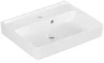Villeroy & Boch Collaro Handwaschbecken, 1 Hahnloch, mit &Uuml;berlauf, geschliffen,