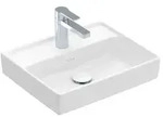 Villeroy & Boch Collaro Handwaschbecken, 1 Hahnloch, ohne &Uuml;berlauf, ungeschliffen,