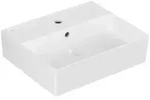 Villeroy & Boch Memento 2.0 Wandwaschbecken, 1 Hahnloch, mit &Uuml;berlauf,