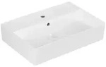 Villeroy & Boch Memento 2.0 Wandwaschbecken, 1 Hahnloch, mit &Uuml;berlauf,...
