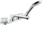 hansgrohe AXOR Urquiola 4-Loch Wannenrandarmatur, Ausladung 198mm, 11443000,...