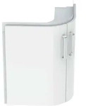 Geberit Renova Compact Unterschrank f&uuml;r Eckwaschtisch, mit zwei T&uuml;ren,