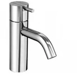Vola HV1EB Einhebelmischer ohne Ablaufgarnitur, Auslauf 114mm, chrom, HV1EB-16