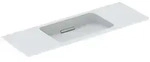 Geberit ONE Waschtisch schwebendes Design, ohne Hahnloch, mit &Uuml;berlauf, 1200x400mm,