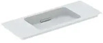 Geberit ONE M&ouml;belwaschtisch 500396, ohne Hahnloch, mit &Uuml;berlauf, 1050x400mm,