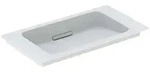 Geberit ONE M&ouml;belwaschtisch 500391, ohne Hahnloch, mit &Uuml;berlauf, 750x400mm,