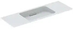 Geberit ONE Waschtisch schwebendes Design, ohne Hahnloch, mit &Uuml;berlauf, 1200x400mm,