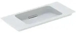 Geberit ONE M&ouml;belwaschtisch 500395, ohne Hahnloch, mit &Uuml;berlauf, 900x400mm,