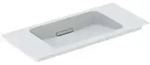 Geberit ONE M&ouml;belwaschtisch 500395, ohne Hahnloch, mit &Uuml;berlauf, 900x400mm,