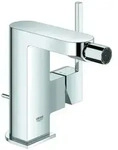GROHE Plus Einhand-Bidetbatterie, Ausladung 123mm, Zugstangen-Ablaufgarnitur,