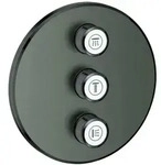 Grohe Grohtherm SmartControl 3-fach Unterputzventil, Wandrosette rund, 29122AL0,
