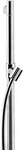 hansgrohe AXOR Starck Brausestange 0,90 m, 27830000, Farbe: Chrom