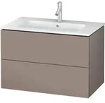Duravit L-Cube Waschtischunterbau wandh&auml;ngend, 2 Schubk&auml;sten, 820x550x481mm,