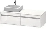Duravit Ketho Konsolenwaschtischunterbau wandh&auml;ngend, 1400x426x550 mm, 2...