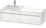 Duravit Ketho Konsolenwaschtischunterbau wandh&auml;ngend, 1400x426x550 mm, 2...