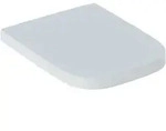 Geberit Renova Nr.1 Plan WC-Sitz 500691011, eckiges Design, Absenkautomatik,