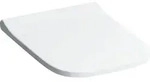 Geberit Smyle Square WC-Sitz Slim mit Deckel, Wrap over, antibakteriell, QuickRelease