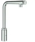 GROHE Minta SmartControl Sp&uuml;ltischbatterie, mit herausziehbarer Laminarbrause,