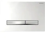 Geberit Sigma50 Bet&auml;tigungsplatte f&uuml;r 2-Mengen-Sp&uuml;lung, Metallfarbe verchromt,