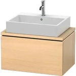 Duravit L-Cube Waschtischunterbau f&uuml;r Konsole, Compact, wandh&auml;ngend, 1 Auszug,