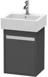 Duravit Ketho Waschtischunterbau wandh&auml;ngend, 400x550x320 mm, eine T&uuml;r, Anschlag