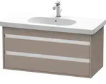 Duravit Ketho Waschtischunterbau wandh&auml;ngend, 1000x480x455 mm, 2 Schubk&auml;sten, f&uuml;r
