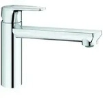 Grohe BauEdge Einhand-Sp&uuml;ltischarmatur, Ausladung 222mm, mittelhoch,...