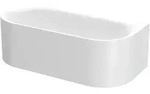 BetteLux Oval Silhouette I Vorwand-Badewanne, 2 R&uuml;ckenschr&auml;gen,...