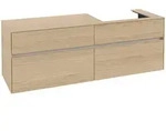 Villeroy & Boch Collaro Waschbeckenunterschrank, Wandmontage, 4 Ausz&uuml;ge SoftClose,