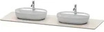 Duravit Luv Quarzsteinkonsole, Breite 1783mm, passend zu Waschtischunterbau...