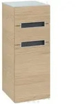 Villeroy & Boch Subway 2.0 Seitenschrank, eine T&uuml;r Anschlag links, 2 Schubladen,