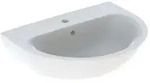 Geberit Renova Waschtisch, 1 Hahnloch, mit &Uuml;berlauf, Breite: 65cm, 500.372.01.1,