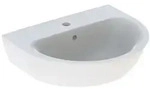Geberit Renova Waschtisch, 1 Hahnloch, mit &Uuml;berlauf, Breite: 55cm, 500.369.01.1,